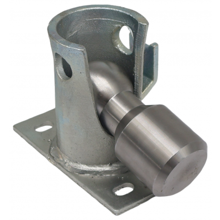 KULE DO WYWROTU POZIOME KIPER fi 43 DO 4T Z PODSTAWĄ - KPL 4 szt